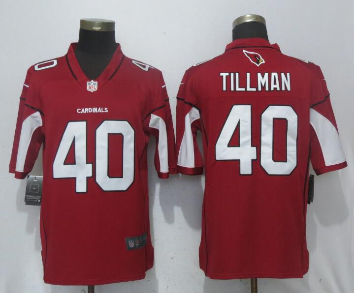 Men Arizona Cardinals #40 Tillman Red Nike Vapor Untouchable Limited Playe NFL Jerseys->los angeles dodgers->MLB Jersey